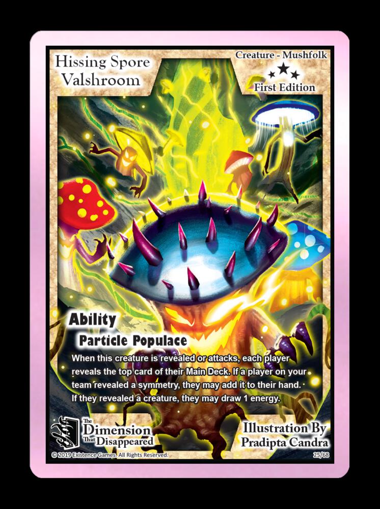 Hissing Spore Valshroom card image