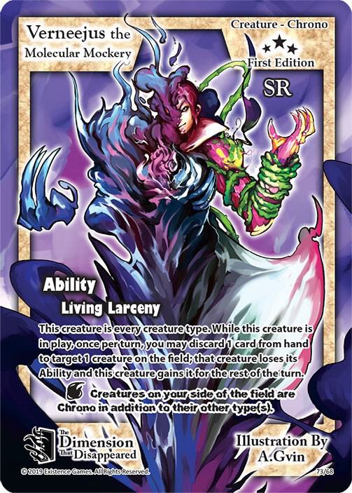 Verneejus the Molecular Mockery card image