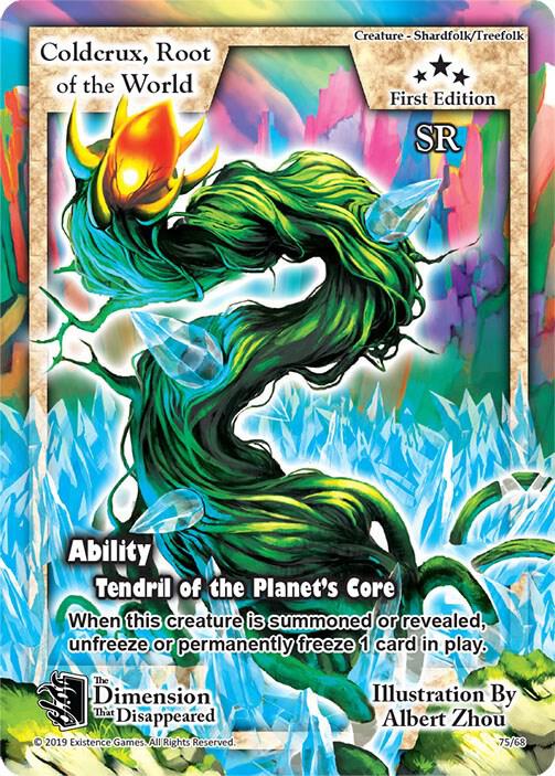 Coldcrux, Root of the World card image