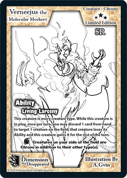 Verneejus the Molecular Mockery card image