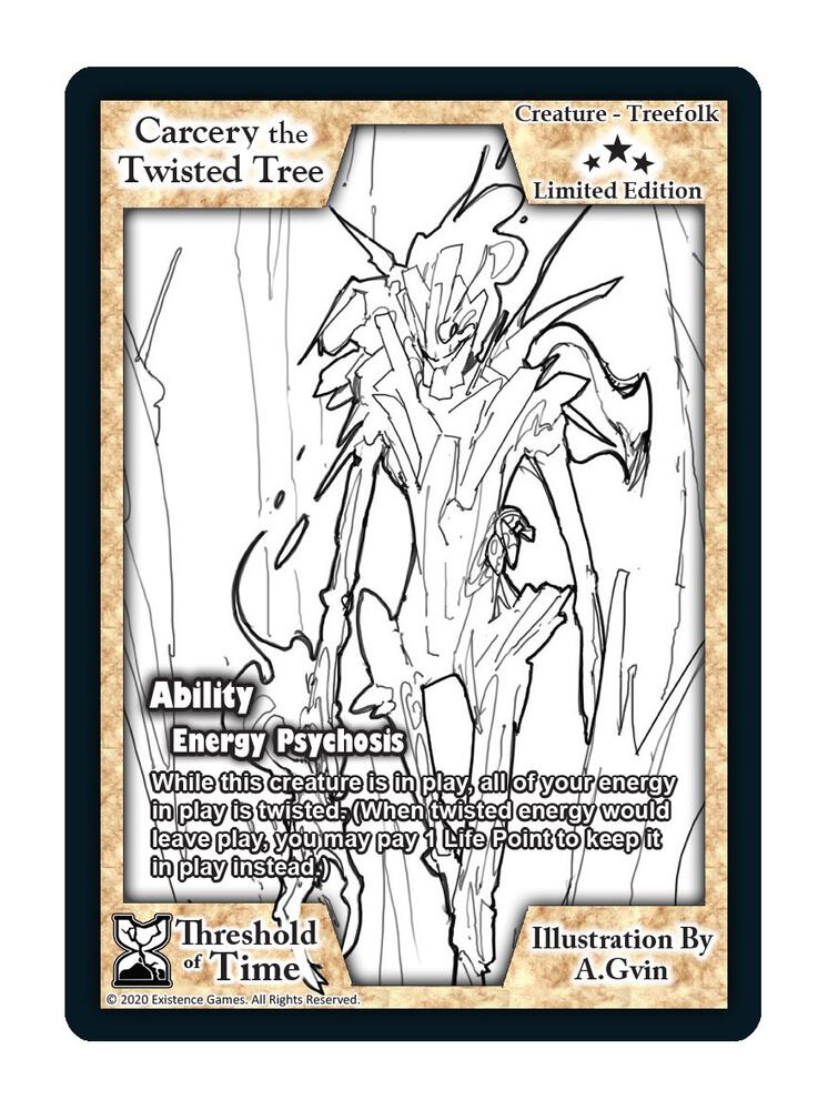 Carcery the Twisted Tree card image