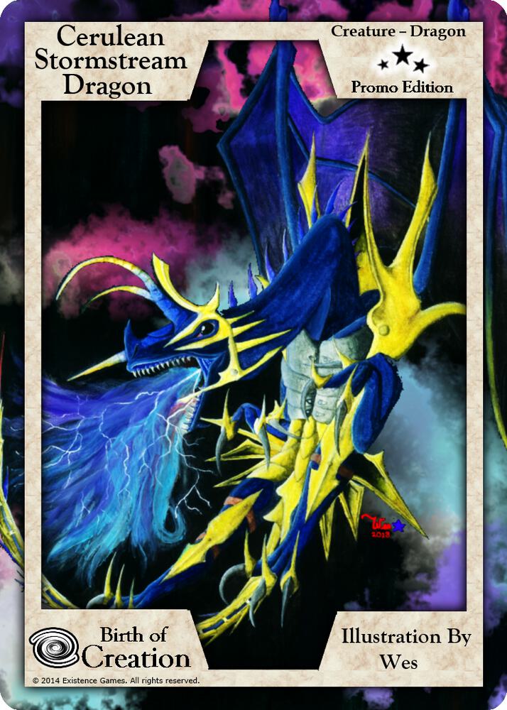Cerulean Stormstream Dragon