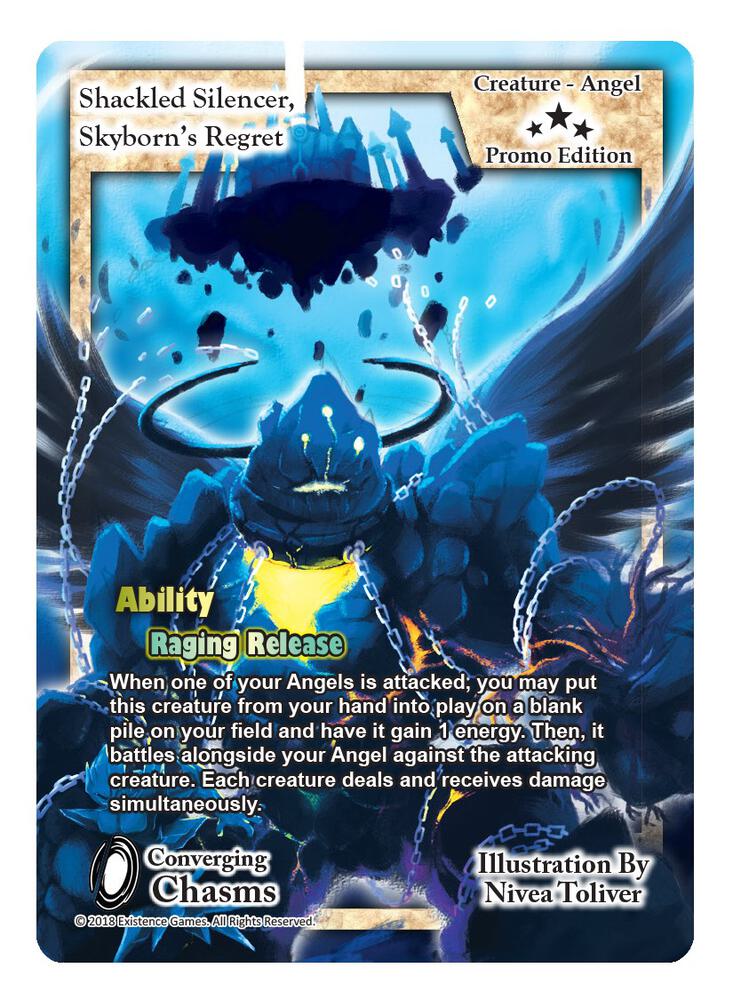 Shackled Silencer, Skyborn's Regret card image
