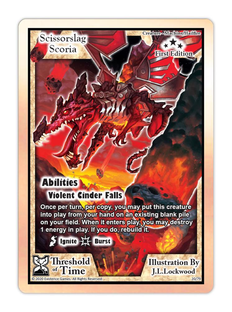Scissorslag Scoria