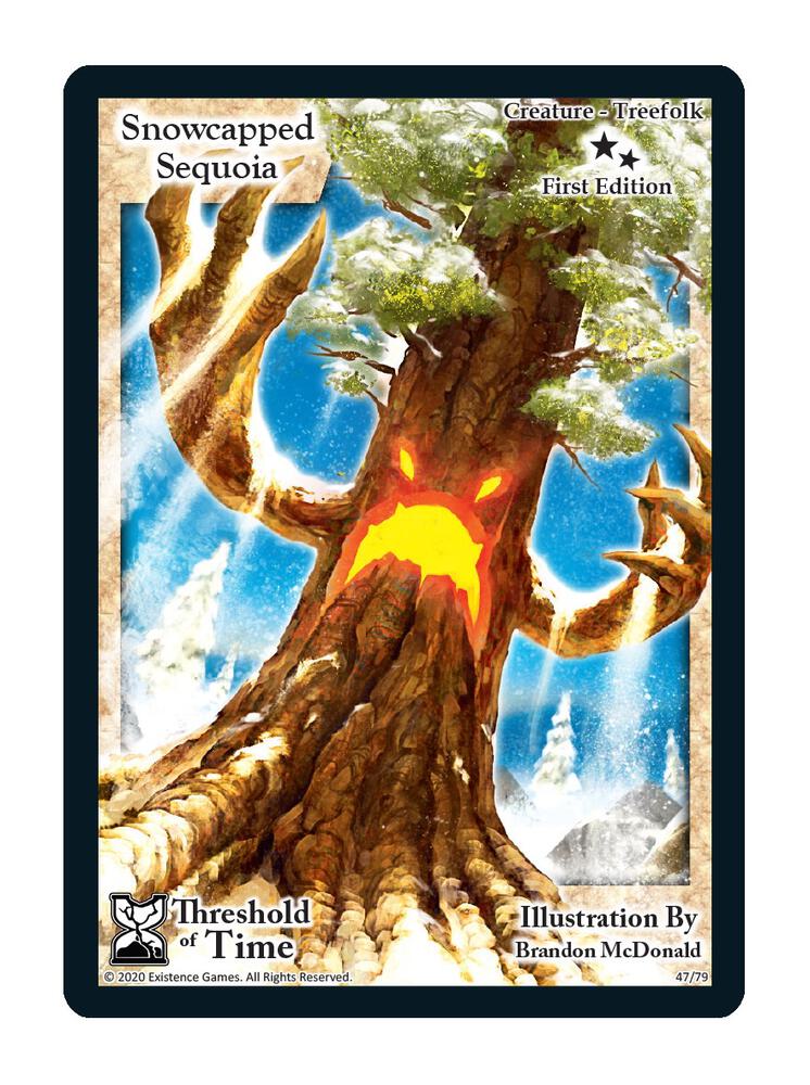Snowcapped Sequoia card image