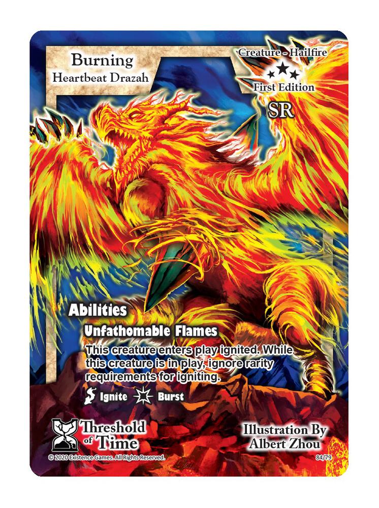 Burning Heartbeat Drazah card image