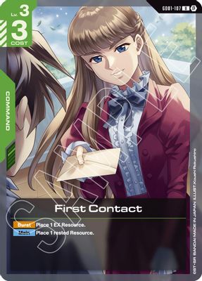 First Contact card image
