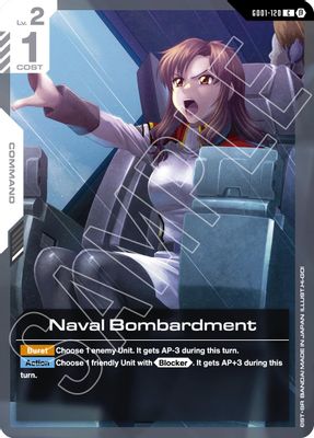 Naval Bombardment card image