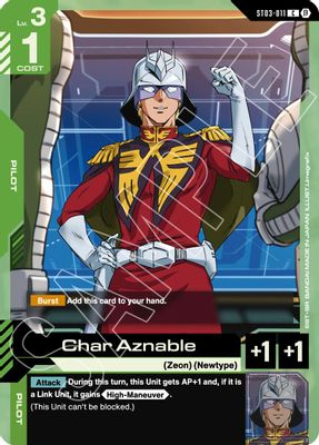 Char Aznable card image