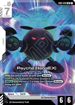 Psycho Haro (EX) card image