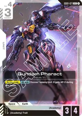 Gundam Pharact card image