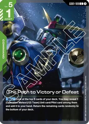The Path to Victory or Defeat card image