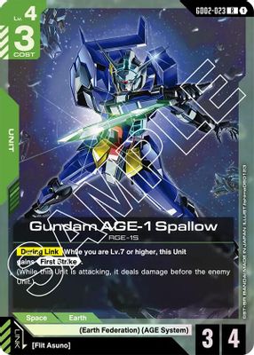 Gundam AGE-1 Spallow