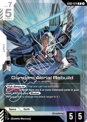 Gundam Aerial Rebuild