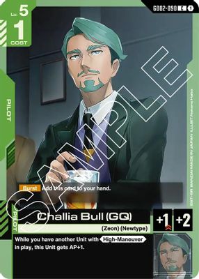 Challia Bull (GQ) card image