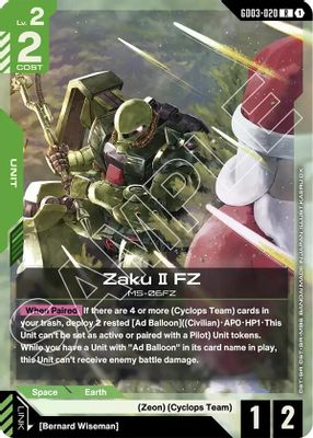 Zaku Ⅱ FZ
