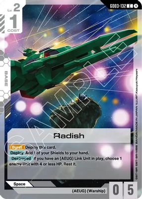 Radish card image