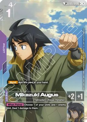 Mikazuki Augus card image