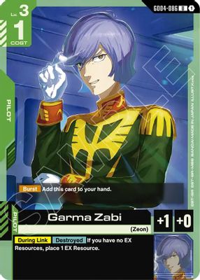 Garma Zabi card image