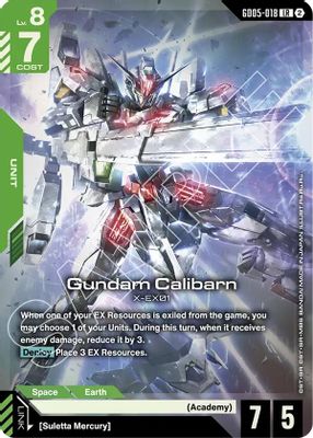 Gundam Calibarn card image
