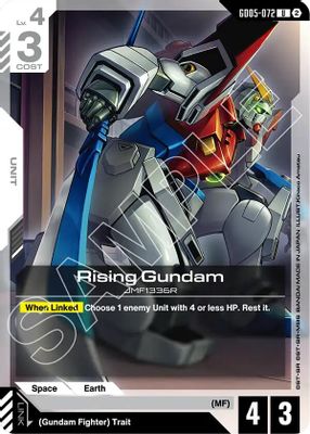 Rising Gundam card image