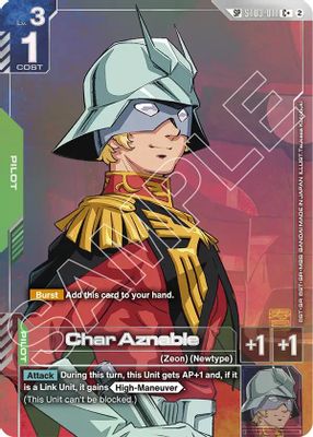 Char Aznable card image