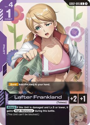 Lafter Frankland card image