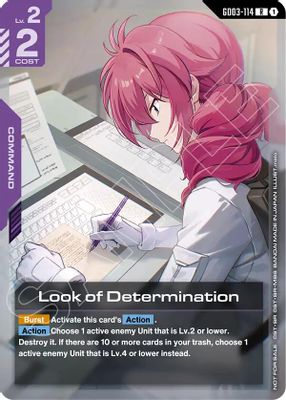 Look of Determination card image