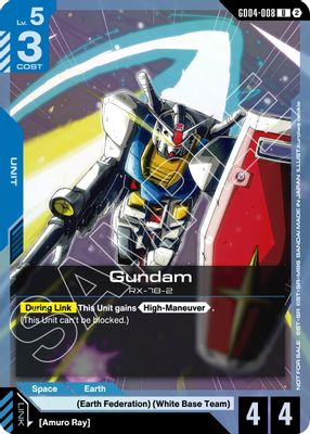 Gundam card image