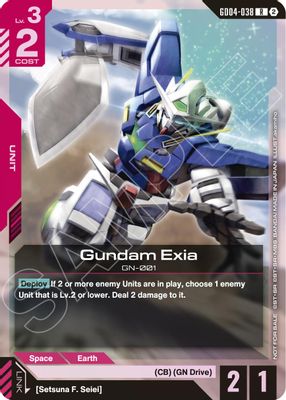 Gundam Exia card image