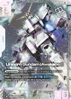 Unicorn Gundam (Awakened) card image