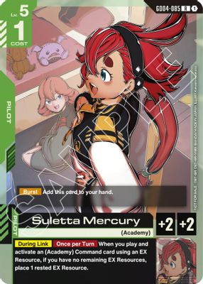 Suletta Mercury card image