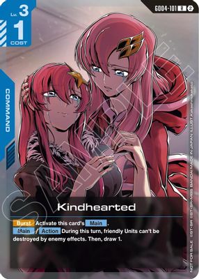 Kindhearted card image