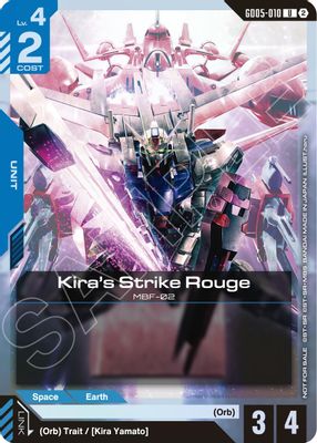 Kira's Strike Rouge