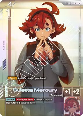 Suletta Mercury card image