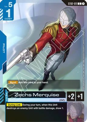 Zechs Merquise card image