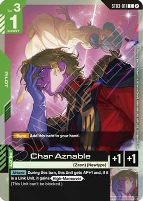 Char Aznable card image