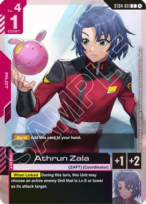 Athrun Zala card image