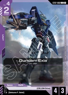 Gundam Exia card image