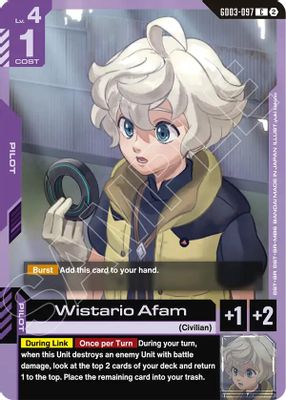 Wistario Afam card image