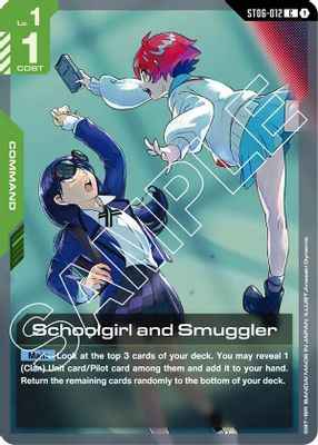 Schoolgirl and Smuggler