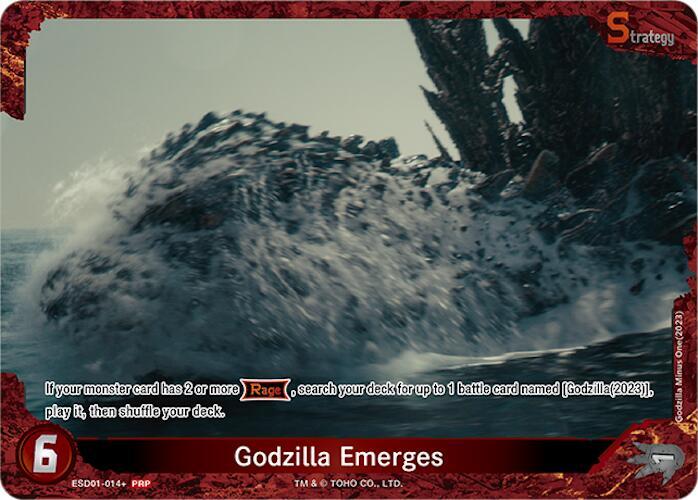 Godzilla Emerges card image