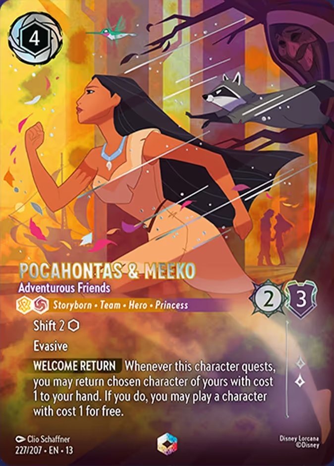 Pocahontas & Meeko - Adventurous Friends