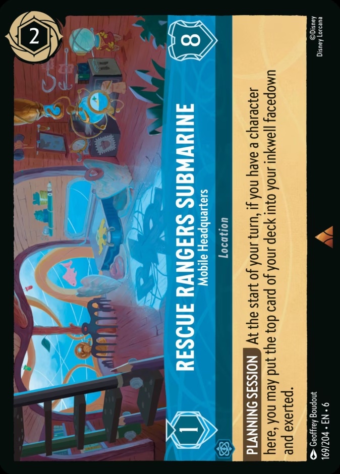 Rescue Rangers Submarine - Mobile Headquarters