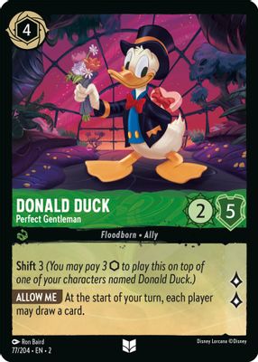 Donald Duck - Perfect Gentleman