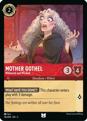 Mother Gothel - Withered and Wicked