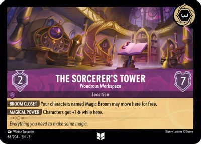 The Sorcerer's Tower - Wondrous Workspace card image