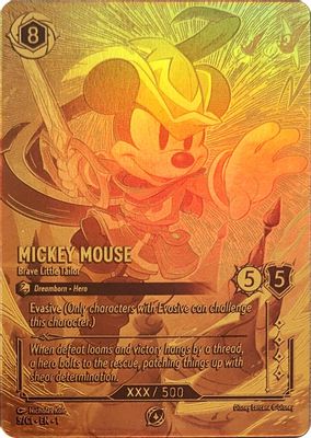 Mickey Mouse - Brave Little Tailor (Serial Numbered)