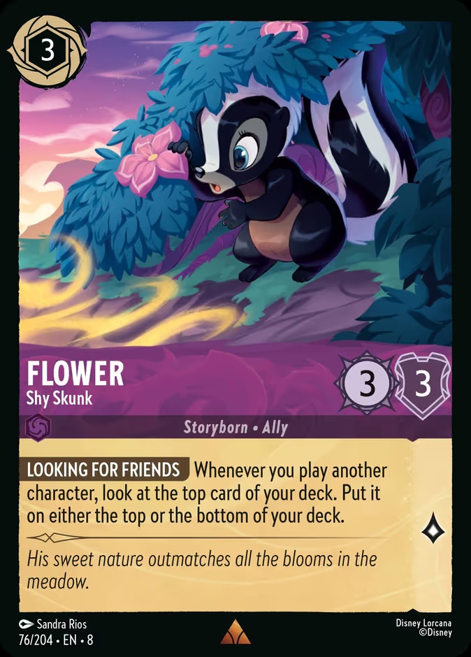Flower - Shy Skunk