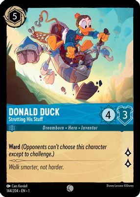 Donald Duck - Strutting His Stuff